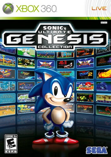 【中古】北米版 海外版 Xbox360 Sonics Ultimate Genesis Collection ソニック アルティメット ジェネシス コレクション