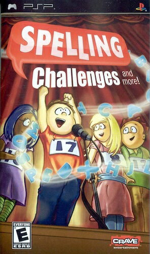 【中古】北米版 海外版 PSP Spelling Challenges and More
