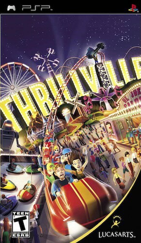 【中古】北米版 海外版 PSP Thrillville スリルビル 【中古】北米版 海外版 PSP Thrillville スリルビル