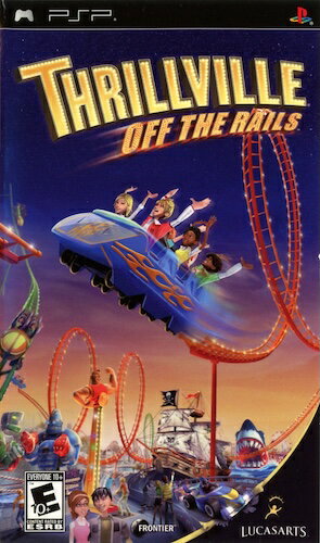 【中古】北米版 海外版 PSP Thrillville Off The Rails スリルビル オフ ザ レイルズ