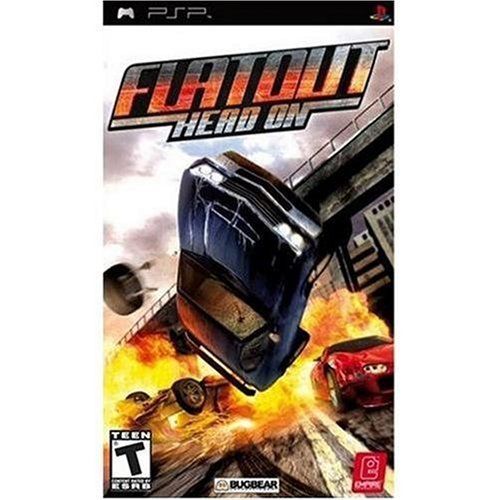 【中古】北米版 海外版 PSP FlatOut Head On フラットアウト ヘッド オン