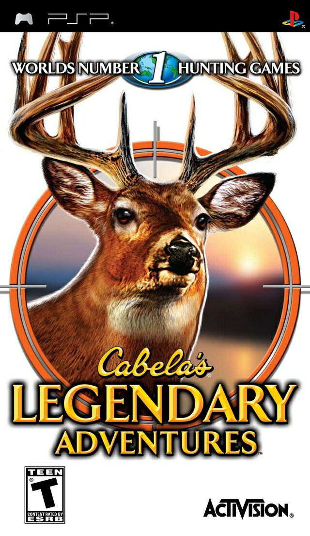 【中古】北米版 海外版 PSP Cabela's Legendary Adventures カベラス・レジェンダリー・アドベンチャー