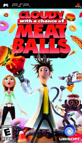 【中古】北米版 海外版 PSP Cloudy with a Chance of Meatballs くもりときどきミートボール