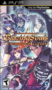 【中古】北米版 海外版 PSP Blazing Souls Accelate ブレイジングソウルズ