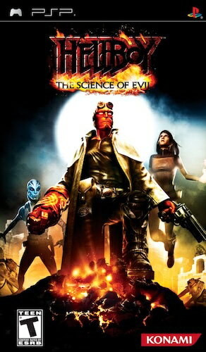 【中古】北米版 海外版 PSP Hellboy Science of Evil ヘルボーイ サイレンス オブ イービル