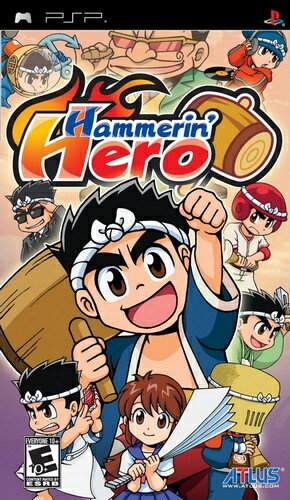 【中古】北米版 海外版 PSP Hammerin' Hero