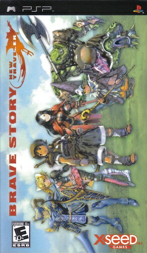 【中古】北米版 海外版 PSP Brave Story New Traveler ブレイブ ストーリー