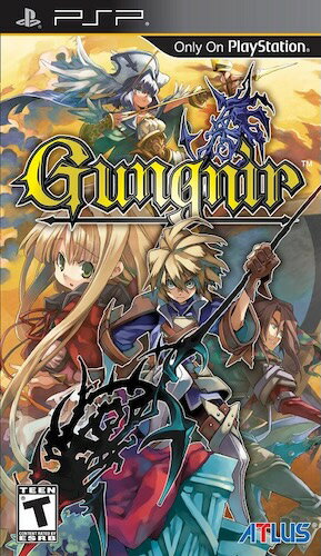 【中古】北米版 海外版 PSP Gungnir グングニル 魔槍の軍神と英雄戦争