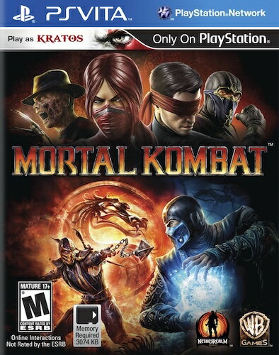 【中古】北米版 海外版 PS VITA PSV Mortal Kombat モータルコンバット