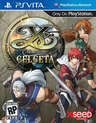 【中古】北米版 海外版 PS VITA PSV Ys Memories of Celceta イース セルセタの樹海