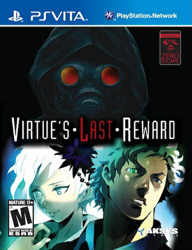 【中古】北米版 海外版 PS VITA PSV Zero Escape Virtues Last Reward 極限脱出ADV 善人シボウデス