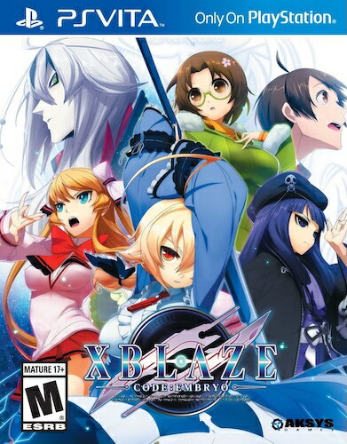 【中古】北米版 海外版 PS VITA PSV Xblaze Code Embryo エクスブレイズ コード エンブリオ