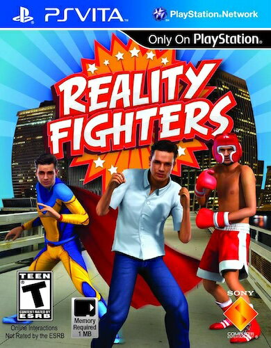 【中古】北米版 海外版 PS VITA PSV Reality Fighters リアリティーファイター 【中古】北米版 海外版 PS VITA PSV Reality Fighters リアリティーファイター