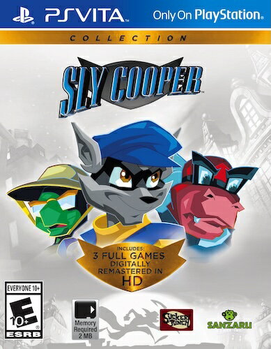 【中古】北米版 海外版 PS VITA PSV Sly Cooper Collection スライ クーパー コレクション