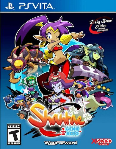 【中古】北米版 海外版 PS VITA PSV Shantae 1/2 Genie Hero シャンティ ハーフ ジーニー ヒーロー アルティメット
