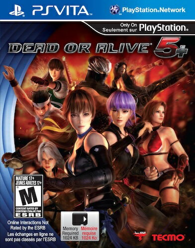 【中古】北米版 海外版 PS VITA PSV Dead Or Alive 5 Plus デッド オア アライブ 5