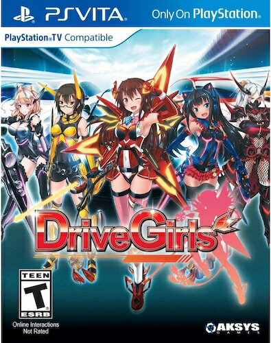 【中古】北米版 海外版 PS VITA PSV Drive Girls ドライブガールズ