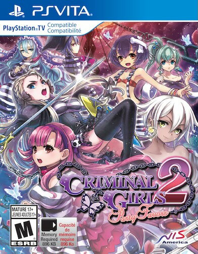 【中古】北米版 海外版 PS VITA PSV Criminal Girls 2 Party Favors クリミナルガールズ 2