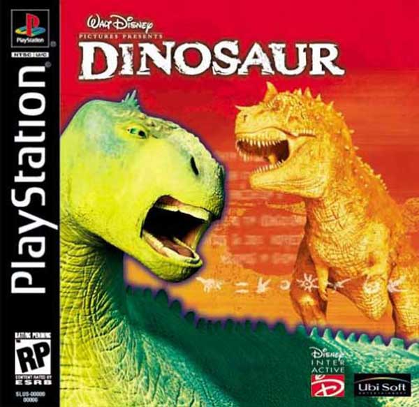 【中古】北米版 海外版 PS1 Playstation 1 プレイステーション Disney Dinosaur ディズニーズ ダイナソー