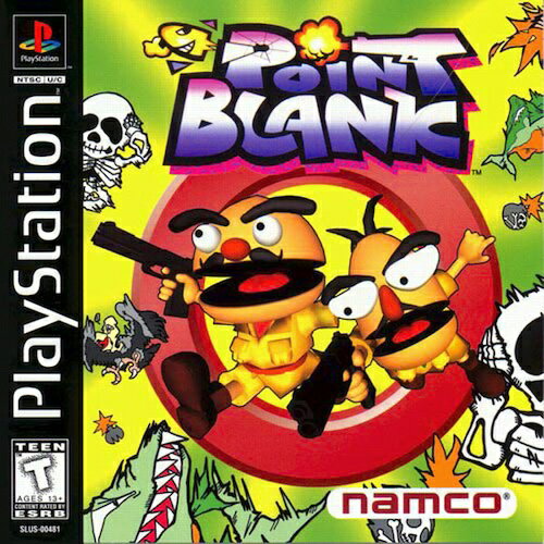 【中古】北米版 海外版 PS1 Playstation 1 プレイステーション Point Blank ガンバレット