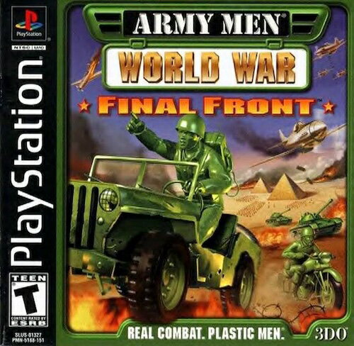 【中古】北米版 海外版 PS1 Playstation 1 プレイステーション Army Men World War Final Front アーミーメン ワールドウォー ファイナルフロント
