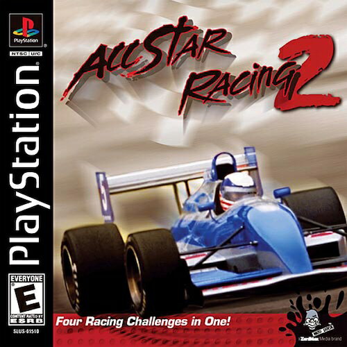 【中古】北米版 海外版 PS1 Playstation 1 プレイステーション All Star Racing 2 オールスターレーシング2