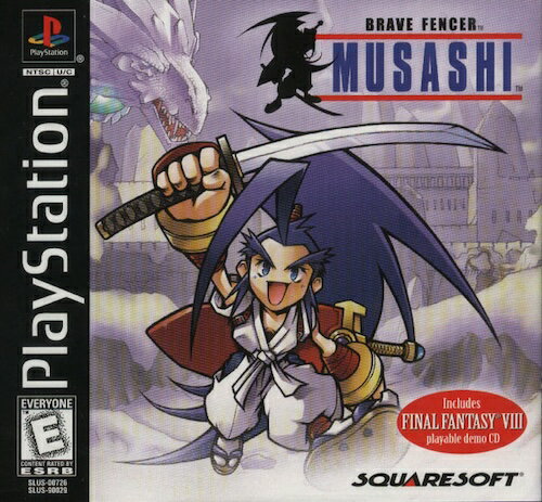 【中古】北米版 海外版 PS1 Playstation 1 プレイステーション Brave Fencer Musashi ブレイヴフェンサー 武蔵伝