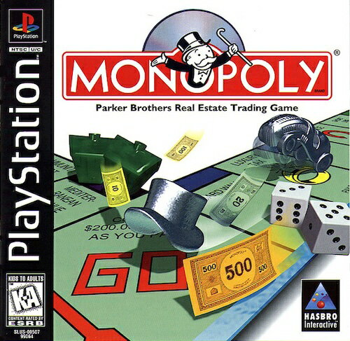 【中古】北米版 海外版 PS1 Playstation 1 プレイステーション Monopoly モノポリー 【中古】北米版 海外版 PS1 Playstation 1 プレイステーション Monopoly モノポリー