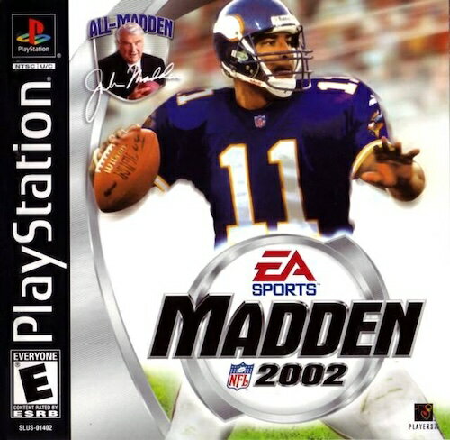【中古】北米版 海外版 PS1 Playstation 1 プレイステーション Madden NLF 2002 マッデンNFL