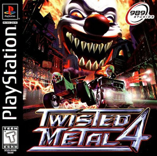 【中古】北米版 海外版 PS1 Playstation 1 プレイステーション Twisted Metal 4 ツイステッド メタル 4