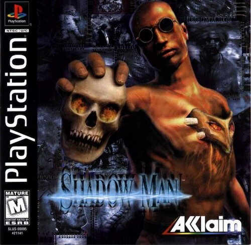 【中古】北米版 海外版 PS1 Playstation 1 プレイステーション Shadow Man シャドウマン