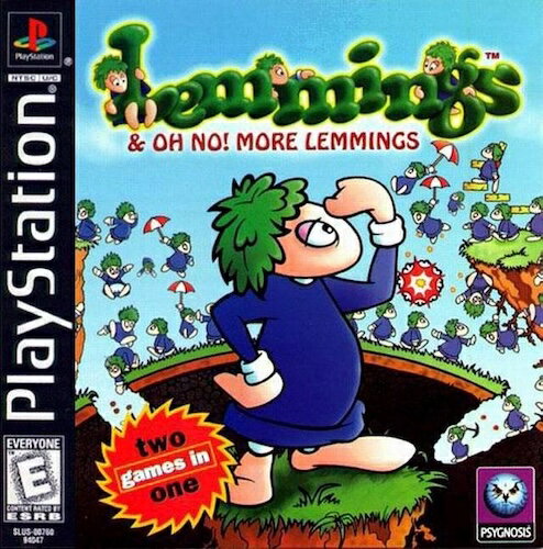 【中古】北米版 海外版 PS1 Playstation 1 プレイステーション Lemmings & Oh No More Lemmings レミングス 【中古】北米版 海外版 PS1 Playstation 1 プレイステーション Lemmings & Oh No More Lemmings レミングス