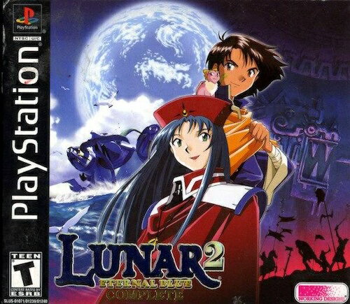 【中古】北米版 海外版 PS1 Playstation 1 プレイステーション Lunar 2 Eternal Blue Complete ルナ2 エターナルブルー