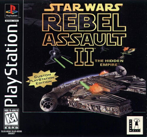 【中古】北米版 海外版 PS1 Playstation 1 プレイステーション Star Wars Rebel Assault 2 スターウォーズ レベルアサルト2