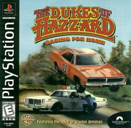 【中古】北米版 海外版 PS1 Playstation 1 プレイステーション Dukes of Hazzard Racing for Home 爆発!デューク