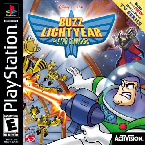 【中古】北米版 海外版 PS1 Playstation 1 プレイステーション Buzz Lightyear of Star Command バズ ライトイヤー オブ ザ コマンド