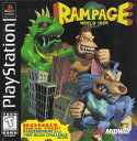 【中古】北米版 海外版 PS1 Playstation 1 プレイステーション Rampage World Tour ランページ ワールド ツアー