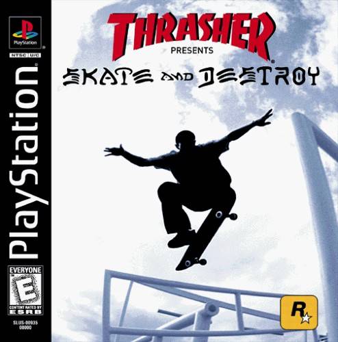 【中古】北米版 海外版 PS1 Playstation 1 プレイステーション Thrasher Skate and Destroy スラッシャー 【中古】北米版 海外版 PS1 Playstation 1 プレイステーション Thrasher Skate and Destroy スラッシャー