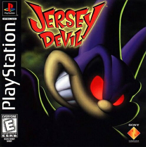 š  PS1 Playstation 1 ץ쥤ơ Jersey Devil 㡼ǥӥ