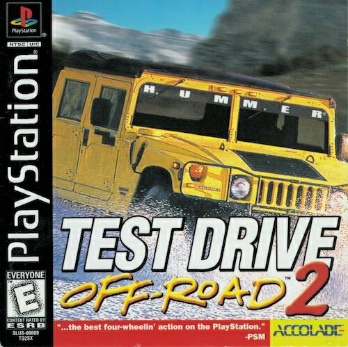 【中古】北米版 海外版 PS1 Playstation 1 プレイステーション Test Drive Off Road 2 テストドライブ オフロード2 激突!四駆バトル
