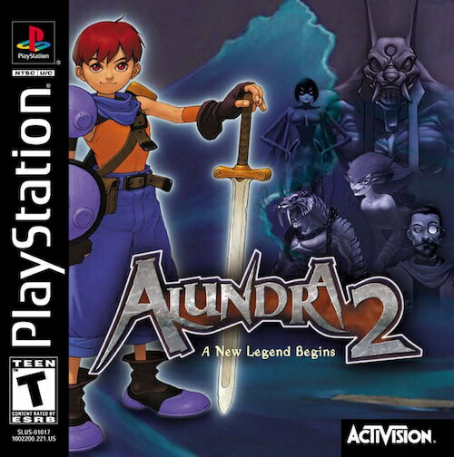 【中古】北米版 海外版 PS1 Playstation 1 プレイステーション Alundra 2 アランドラ2 魔進化の謎 【中古】北米版 海外版 PS1 Playstation 1 プレイステーション Alundra 2 アランドラ2 魔進化の謎