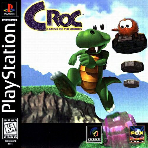 【中古】北米版 海外版 PS1 Playstation 1 プレイステーション Croc クロック!パウパウアイランド