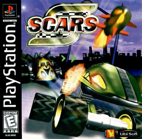 【中古】北米版 海外版 PS1 Playstation 1 プレイステーション S.C.A.R.S スカーズ