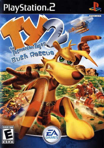 【中古】北米版 海外版 PS2 Playstation 2 プレイステーション Ty the Tasmanian Tiger 2 Bush Rescue