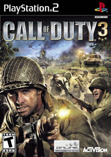 【中古】北米版 海外版 PS2 Playstation 2 プレイステーション Call of Duty 3 コール オブ デューティ3