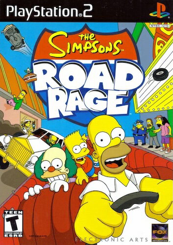 【中古】北米版 海外版 PS2 Playstation 2 プレイステーション Simpsons Road Rage ザ・シンプソンズ・ロードレイジ