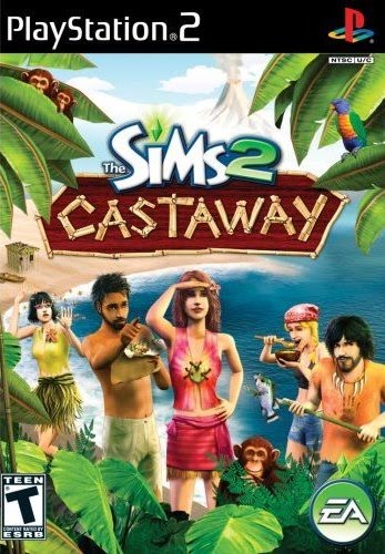 【中古】北米版 海外版 PS2 Playstation 2 プレイステーション Sims 2 Castaway ザ・シムズ 2