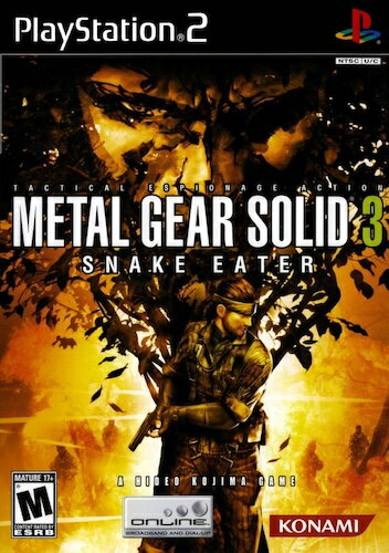 【中古】北米版 海外版 PS2 Playstation 2 プレイステーション 2 Metal Gear Solid 3 Snake Eater メタルギアソリッド3
