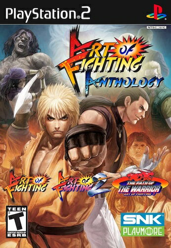 【中古】北米版 海外版 PS2 Playstation 2 プレイステーション Art of Fighting Anthology 龍虎の拳～天・地・人～