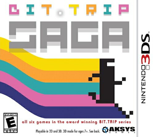 【中古】北米版 海外版 Nintendo 3DS Bit.Trip Saga
